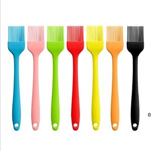 NEWCandy Color Pastry Baking BBQ Grill Brush Silicone Cake Bread Butter Oil Cream Heatproof Brushes Cooking Basting Tools Kitchen CCD8012
