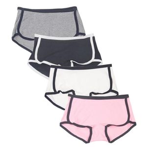 Newcute dames boyshorts mode ondergoed foft cotton slipje sporter stijl jongen korte bokser meisjes mooie lingerie m -2xl 20275c