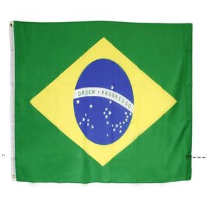 NewDirect Factory 3x5 FTS 90 CMX150 CM 100% Polyester Br Bra Brasil Brazilië Vlag voor Decoratie EWE5579