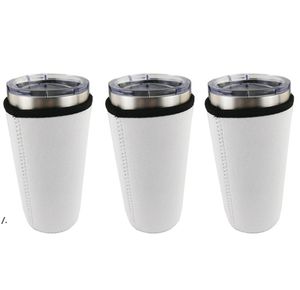 NewDrinkWare Handvat Sublimatie Blanks Herbruikbare 30oz Iced Coffee Cup Sleeve Neopreen Geïsoleerde Mouwen Mokken Cover Tassen Houder Handgrepen EWF79