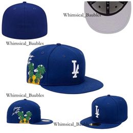 Newera Cap Baseball luxe ontwerper gemonteerde hoeden Black Chicago Sport Volledig gesloten designer Caps Nieuwe Era Cap Navy Color Houston Honkbal Cap E 9842