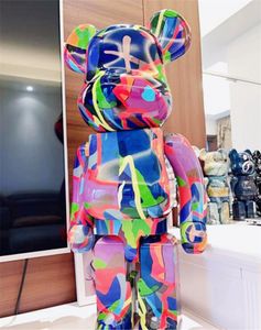 El más nuevo 1000% 70 CM The Bearbrick La línea de tendencia Figuras de osos de moda Juguete para coleccionistas Bearbrick Art Work modelo decoración juguetes regalo