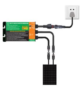 Le plus récent !!!120W 150W 180W MPPT SOLAR GRID TIX ENVERTER AC110V-230V 50Hz / 60Hz Tension de panneau solaire VMP16-21V;Voc20-24v