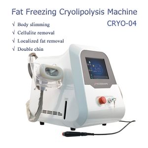 Machine de sculpture de corps fraîche de gel de graisse de cryolipolyse à 2 poignées pour usage personnel, équipement de beauté de cryothérapie amincissant