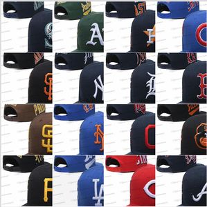 Los más nuevos 23 colores Todo el equipo Sombreros Snapback de béisbol para hombres Sombrero clásico con logotipo Bilg Royal Navy Color azul Hip Hop New York 