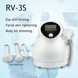 Nieuwste 3 handgrepen Elke handgreep met RF vacuüm Verschillende kleur LED-verlichting hoogfrequente gewichtsverlies machine