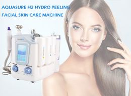 Más reciente 3 en 1 Hydra Dermabrasion RF Bio Lift Spa Facial RF Machine Water and Peel Frío Oxygen Spray