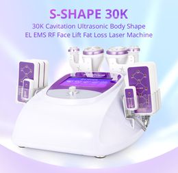 Le plus récent Cavitation S-Shape Cavitation Ultrasonic Sincall Rf Face Lift Laser Machine Beauty Salon