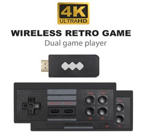 Le plus récent jeu de jeux vidéo HDOUT 4K GAME SELLESSE SELLES HEDSTICK HDTV 818 Retro Classic Games Consoles de jeu portable sans fil KI7678589
