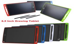 le plus récent 5 couleurs numérique portable 85 pouces LCD tablette d'écriture planche à dessin tampons d'écriture avec stylo amélioré pour adultes enfants Chil2587621