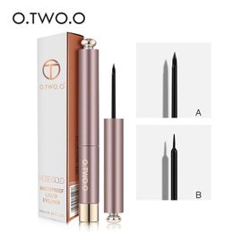 Neuester 5 ml schnell trocknender, wasserfester, flüssiger Eyeliner-Stift, langlebig, wischfrei, Eyeliner, Augenstift, Augenlid-Linienstift, schnell trocknende Augen, Make-up, Kosmetik, Großhandel ZL0877