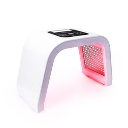 Masilla LED de 7 colores más reciente Terapia facial de luz facial Dispositivo de rejuvenecimiento de rejuvenecimiento Spa Acné Tratamiento de belleza antihorreal