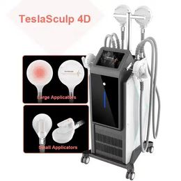 El más nuevo 7 Tesla 4 manijas Teslasculpt Estimulación muscular Esculpir el cuerpo Contorno corporal Electromagnético HIEMT Cooltone MMS Dispositivo electromagnético magnético