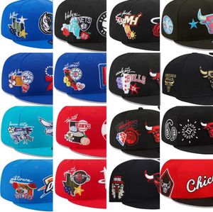 Los más nuevos 84 colores Todo el equipo Béisbol para hombres Sombreros Snapback Deportes Baloncesto Chicago 