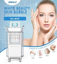 Machine de soins de la peau du visage, 9 en 1, Hydra Dermabrasion, appareil de beauté, bulle de souris, microcourant, Lifting de la peau, nouveauté