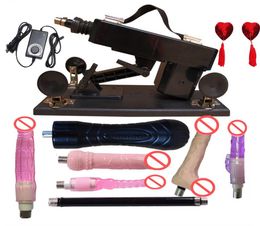 Le plus récent pistolet sexuel à vitesses réglables pour femme gode vagin jouet amour climax machine pour couples 3914235