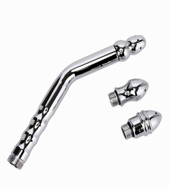 NOUVEAU ALIME ALLIAM ANAL PLIG SEXET SEXE TOUEUR SECHEMENT DE LA BUSE D'EAU MÉTAL METAL 3 STYLE LEMAME ANU VAGINA