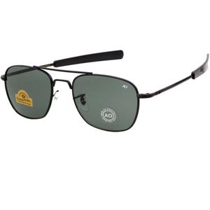 Nieuwste Leger AO Pilot Zonnebril Voor Heren Designer Zonnebril Mode Mannen Bril UV400 Oku Ross De Sol Heren Zonnebril Y2569932589