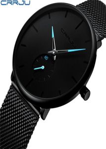 Nieuwste aankomst crrju merk casual stijl stijlvolle heren horloge mode student horloges mesh riem polshorloges5951147
