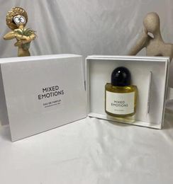 Nieuwste aankomst parfum gemengde emoties parfum klassieke geurspray 100 ml voor vrouwelijke mannen lange tijd gratis snelle snelle levering4451895