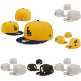 Nouveaux chapeaux athlétiques ajustés, casquettes de basket-ball réglables, bonnets fermés au soleil brodés pour toutes les équipes, casquette seau flexible, taille 7-8