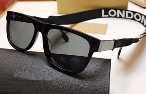 Date 4E293-F Lunettes de soleil de style sportif pour hommesCadre optique UV400 avec lunettes anti-dérapantes à la mode String56-17-145étui complet