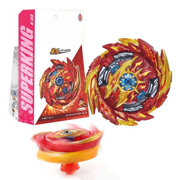 El más nuevo Beyblades Burst GT Metal Fusion B159 Giroscopio con lanzador y manillar Aleación Ensamblar Gyro Toys para niños X0528