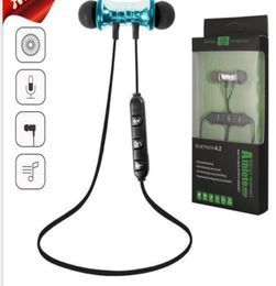 Le plus récent écouteur Bluetooth des écouteurs sport sans fil magnétique BT 42 avec Mic Mp3 Earbud pour iPhone Smartphones1113351