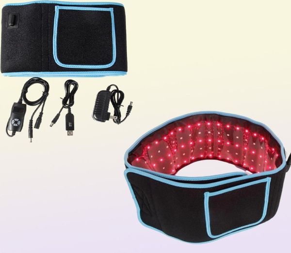 Courroie minceur du corps le plus récent 660 nm 850 nm Soulagement de la douleur Perte des graisses Infrarouge Lighthérapie LED de thérapie grande tampons Wraps portables Belts1430574