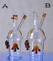 CHEECH Dab rig HITAMN Waterpijpen Concentraat booreilanden Dabber Bubber Glazen Bong Waterleiding Met Dome Nail of banger 14mm joint