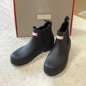 nieuwste Laarzen Jagers Casual Schoenen regenlaarzen klimlaarzen Designer winter Dames buiten kwaliteit reizen zwart Enkellaars platform Heren lopen loafer Met doos cadeau