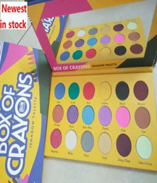 Caja más nueva de crayones ISHADOW Eye Shadow Palette Cosmetics 18 Colors Paleta de sombra de ojos mate brillante 8666248