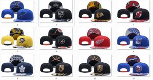 Date Caps casquettes de hockey d'équipe Snapback Chapeaux Noir Casquette Couleur Or / Noir / Gris Visière Chapeaux d'équipe Mix Match Order Tous Casquettes Top Quality Hat