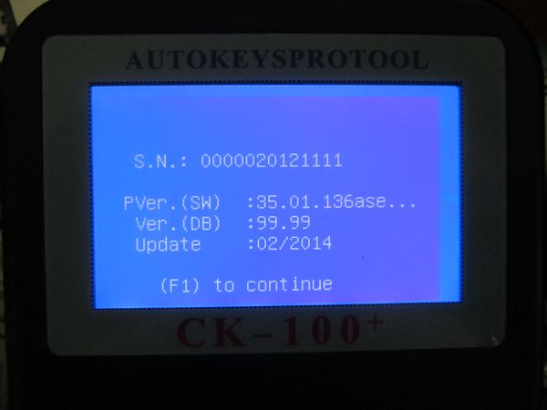 Le plus récent outil de programmation de clé de voiture CK100 v99 99 nouvelle version Slica SBB la dernière génération CK 100 garantie d'un an 171A