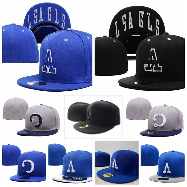 El más nuevo color Béisbol masculino Gorras cerradas completas Azul marino Estatua de EE. UU. Todos los equipos Deporte 2023 World Heart Sombreros ajustados Serie Love Hustle Flowers Tamaño 7-8