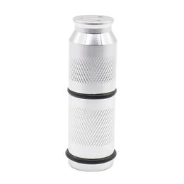 Nieuwste kleurrijke aluminium fles opener stuifmeel pers room whipper cilindrische vorm dispenser innovatieve ontwerp draagbare s