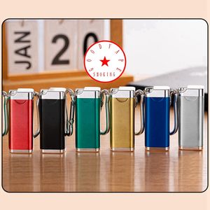 Le plus récent coloré mini fumer multifonctionnel en alliage d'aluminium cendriers portable herbe tabac cigarette porte-cigare cendres suie joint conteneur voiture cendrier de poche DHL