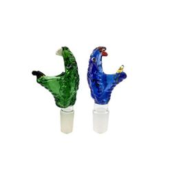 Date Coloré Pyrex 14mm 18mm Joint Bol En Verre Mignon Serpent Conception Fumer À La Main Tête Herbe Pour Fumer Bong Narguilé Pipe Gâteau Chaud DHL Gratuit