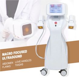 Le plus nouveau système de refroidissement MFU Macro focalisé Coolshape corps minceur Lipo Cryo perte de poids équipement de serrage de la peau