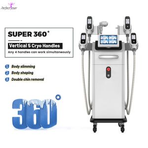 Cryolipolyse cryothérapie grosse machine perte de poids corporel Super 360 ° peut traiter plusieurs clients en même temps