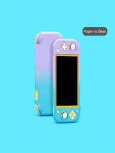Nieuwste DATA KIKKER Beschermhoes Voor Nintendo Switch Lite Console Harde Gevallen Shell Huid Voelen Mix Kleurrijke Back Cover1634580