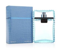 Date Désodorisant Design Bouteille bleu clair PARFUM gentleman énergique santé 100ml pour hommes longue durée