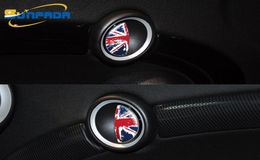 El más nuevo diseño de decoración de manija de puerta Interior, pegatinas de coche con estilo para BMW MINI COOPER S R55 R56 R57, bandera nacional de dibujos animados 8796532