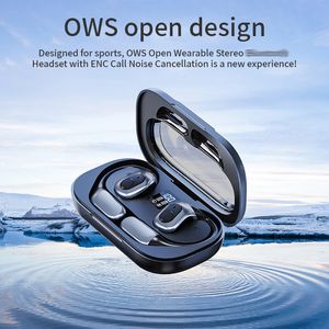 Nouvelle conception J13 OWS écouteurs véritables écouteurs sans fil Bluetooth 5.3 son stéréo suppression du bruit casque intra-auriculaire de jeu de bonne qualité