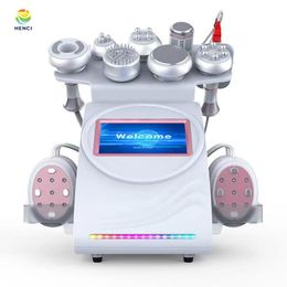 Nieuwste Ontwerp Vacuüm Cavitatie 80 k 9 in 1 body Contouring Machine Lipo laser RF Afslanken Ultrasone Cavitatie Machine