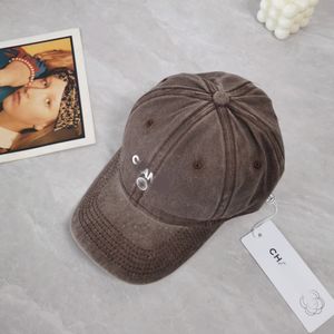 Le plus récent concepteur pur coton denim CH casquettes de baseball printemps et automne casquettes de logo classique pour la vente en gros cinq couleurs casquettes de couple