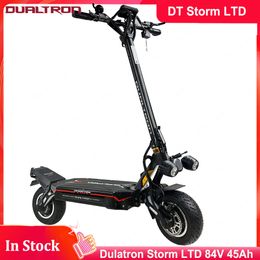 Le plus récent Dualtron Storm Limited 84V 45AH LG 21700 Batterie 11500W Motor Top Speed 100 km / H App APP EY4 TFT Affichage TFT NUTT 4-PISTION Brake 11inch Scooter électrique