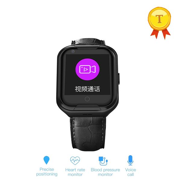 NOUVEAUX personnes âgées vieilles hommes femmes 4G GPS Smart Watch Phone Smartwatch SOS Anti-Lost GPS + WiFi Video Call Tracking Phone Watch