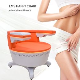 Le plus récent appareil d'exercice de chaise de plancher pelvien EMS favorise la réparation post-partum, le renforcement musculaire, l'entraîneur de sculpture du corps, renforce la machine de beauté amincissante