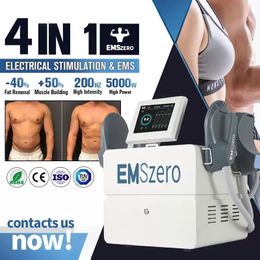 Le plus récent EMSzero minceur machine EMS Muscle Sculpt EMSLIM NEO 4 poignée RF stimulateur musculaire 14 TESLA HI-EMT corps sculptant équipement de beauté de perte de poids approuvé CE